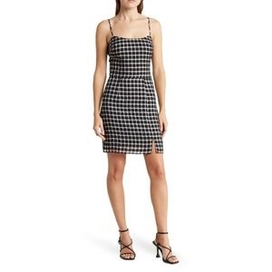 Dress the Population Nordstrom Black and White Mini Dress Women’s Medium